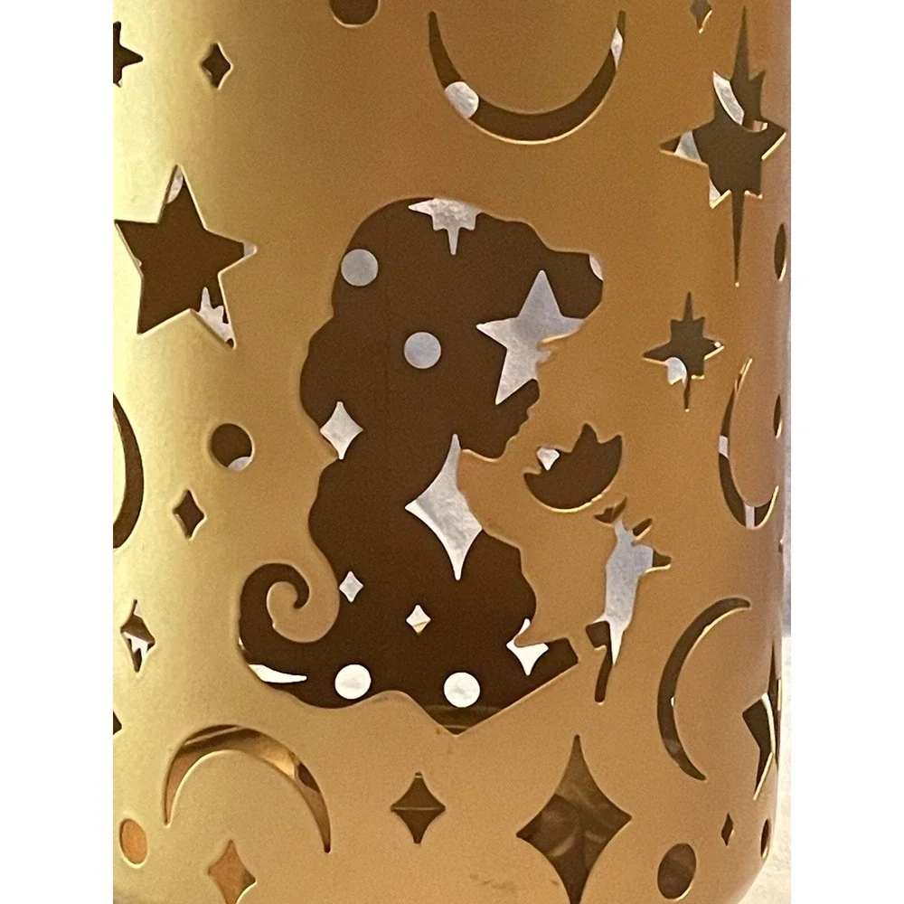NEW Walt‎ Disney Parks Aladdin Metal Latern for Tea Lights featuring Jasmine